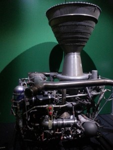 Motore di un missile Titan