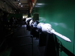 Modellino gigante di Saturn 5