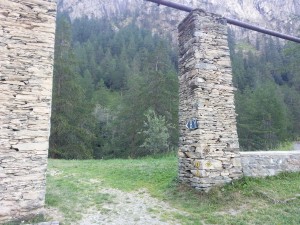 Antico acquedotto valdostano...